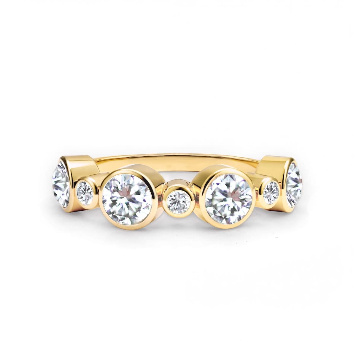 Barrington Birthstone Band Ring in 14k Gold