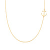 Anchor Necklace in 14k Gold
