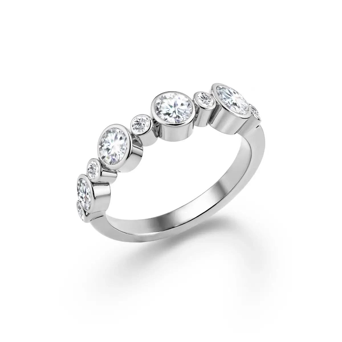 Barrington Birthstone Band Ring in 14k Gold