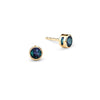 Barrington Alexandrite Stud Earrings in 14k Gold (June)