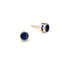 Barrington Sapphire Stud Earrings in 14k Gold (September)