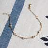 Bayberry Luxe 7 Diamond Bracelet in 14k Gold (April)