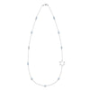 Bayberry Aquamarine Star of David Necklace in 14k Gold (March)