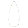 Bayberry Peridot Star of David Necklace in 14k Gold (August)