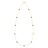 Bayberry Sapphire Star of David Necklace in 14k Gold (September)