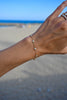 Bayberry Luxe 7 Diamond Bracelet in 14k Gold (April)