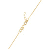 Personalized Classic Infinity & Cross with 1 Birthstone Bracelet in 14k Gold