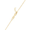 Infinity & Cross with 1 Petite Birthstone Bracelet in 14k Gold