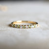 Rosecliff Diamond & Peridot Stackable Ring in 14k Gold (August)