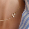 Anchor Necklace in 14k Gold