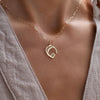 Essex Letter G Pendant in 14k Gold