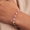 Newport Grand Pink Opal Bracelet in 14k Gold (October)