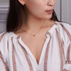 Grand 1 Citrine Adelaide Mini Necklace in 14k Gold (November)