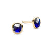 Grand Sapphire Stud Earrings in 14k Gold (September)