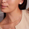 Infinity Adelaide Mini Necklace in 14k Gold