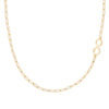 Infinity Adelaide Mini Necklace in 14k Gold