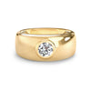 Jamestown Birthstone Band Ring in 14k Gold