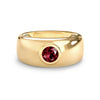 Jamestown Ruby Band Ring in 14k Gold (July)