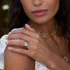 Jamestown Birthstone Band Ring in 14k Gold