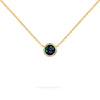 Jamestown Alexandrite Solitaire Necklace in 14k Gold (June)
