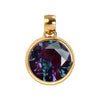 Jamestown Alexandrite Pendant in 14k Gold (June)
