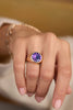 Jamestown Amethyst Ring in 14k Gold (February)