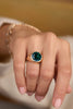 Jamestown Emerald Ring in 14k Gold (May)