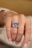Jamestown Sapphire Ring in 14k Gold (September)
