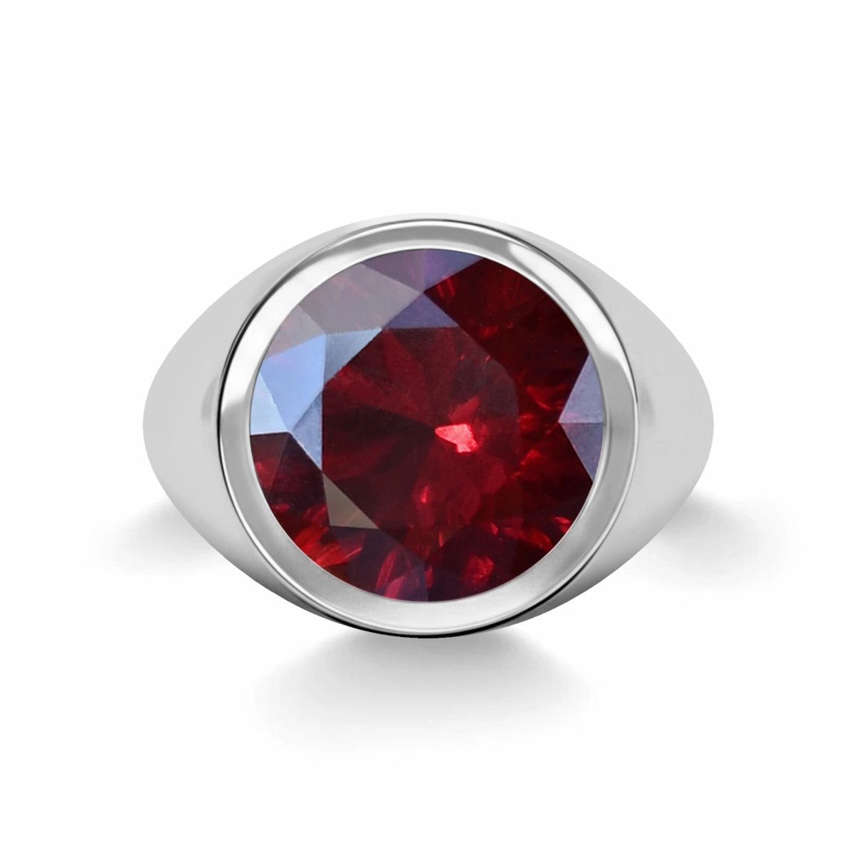 Jamestown Ruby Ring in 14k Gold (July)