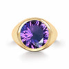 Jamestown Amethyst Ring in 14k Gold (February)