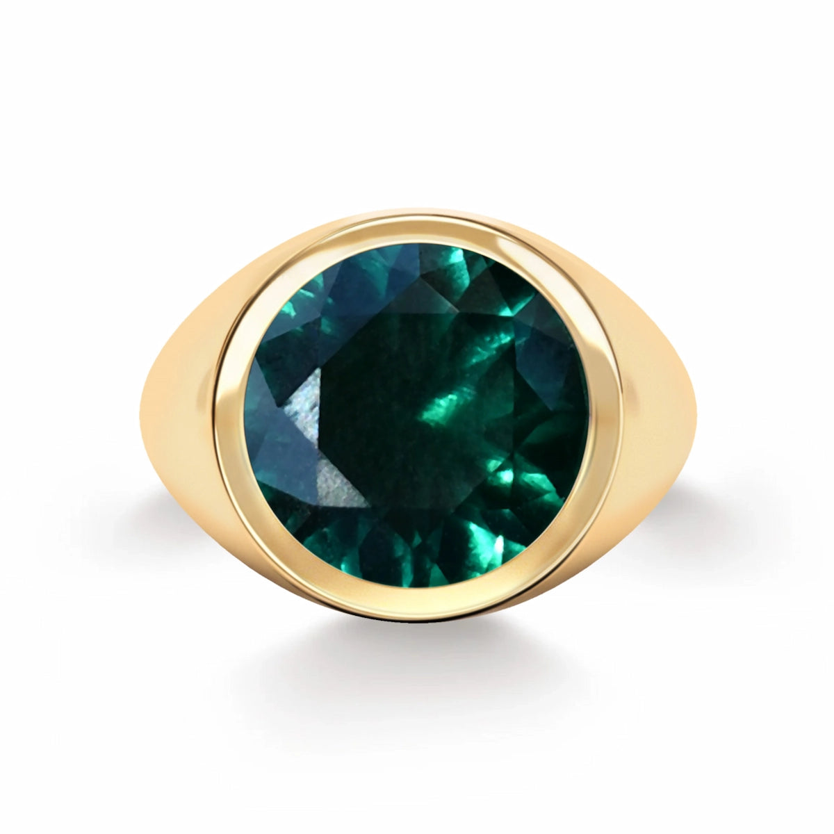 Jamestown Emerald Ring in 14k Gold (May)