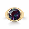 Jamestown Alexandrite Ring in 14k Gold (June)