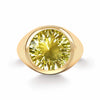 Jamestown Lemon Verbena Quartz Ring in 14k Gold (August)