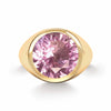 Jamestown Pink Sapphire Ring in 14k Gold (October)