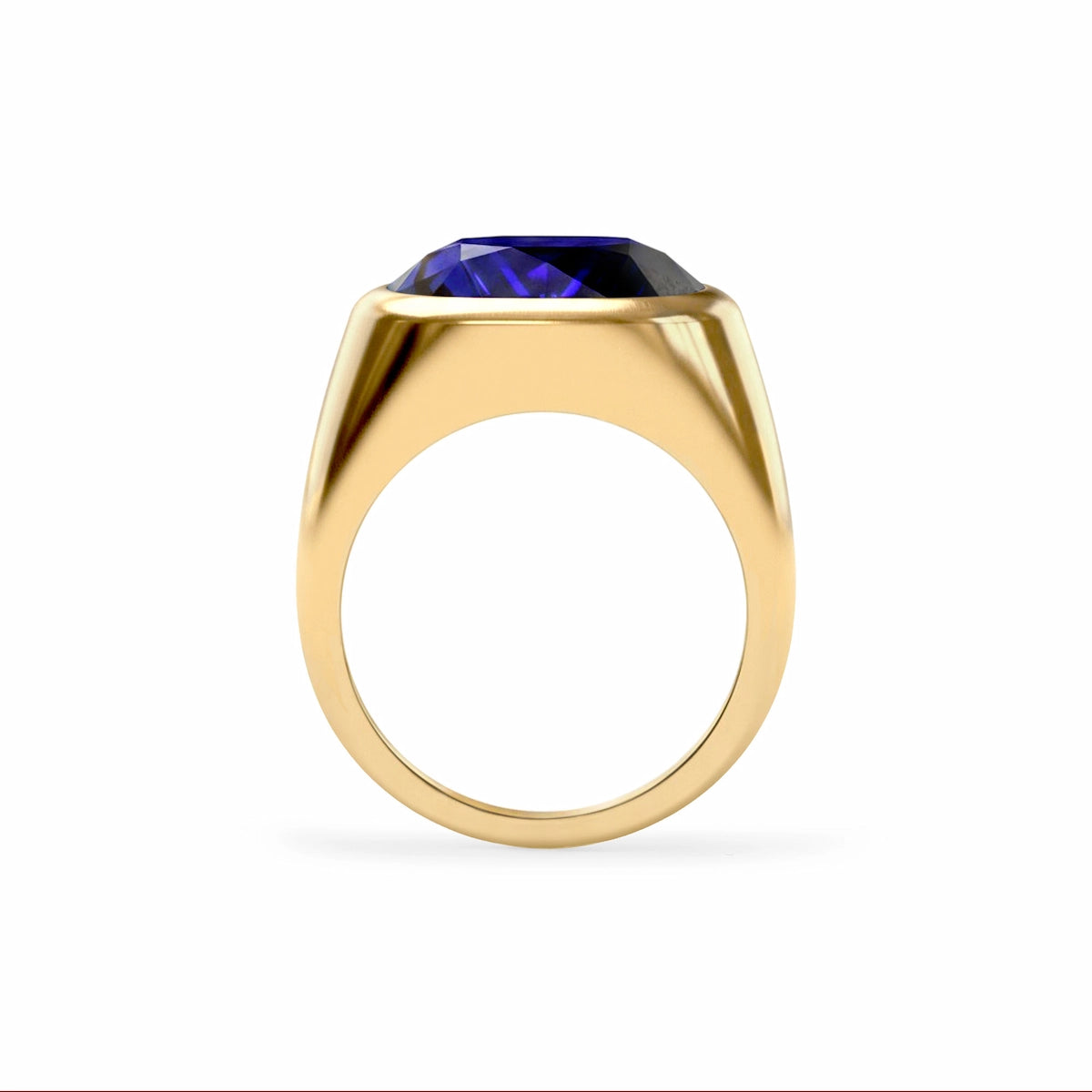 Jamestown Sapphire Ring in 14k Gold (September)