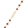 Newport Garnet Long Necklace in 14k Gold (January)