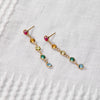 Rainbow Newport Earrings in 14k Gold