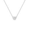 Palmer Diamond Mini Necklace in Solid 14k Gold