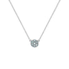 Rosecliff Alexandrite Mini Necklace in Solid 14k Gold (June)