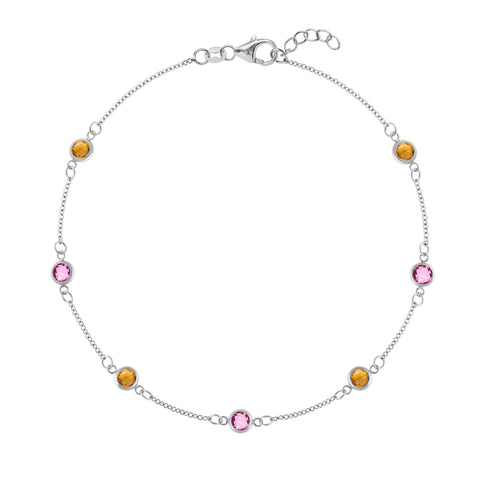 Sunset Bracelet in 14k Gold - White Gold