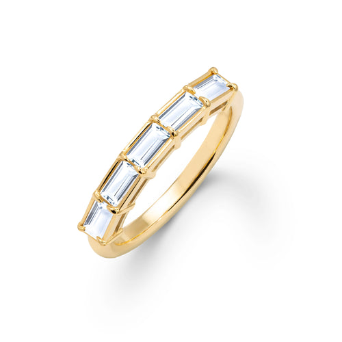 Providence Aquamarine Ring in 14k Gold (March)
