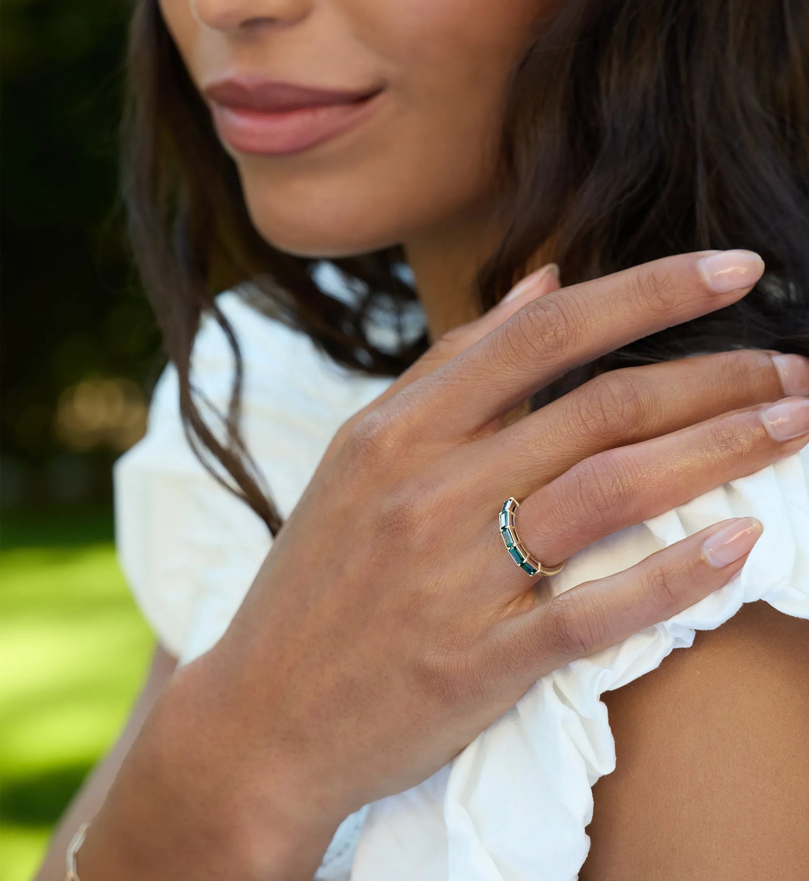 Providence Alexandrite Ring in 14k Gold (June)