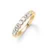 Rosecliff Luxe White Topaz Stackable Ring in 14k Gold (April)