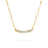 Personalized Rosecliff Bar Adelaide Mini Necklace in 14k Gold