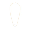 Rosecliff Diamond & Sapphire Bar Adelaide Mini Necklace in 14k Gold (September)