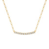 Rosecliff Bar Adelaide Mini Necklace in 14k Gold