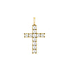 Personalized Rosecliff Cross Pendant in 14k Gold