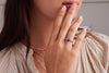 Rosecliff Grand Sapphire Ring in 14k Gold (September)