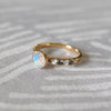 Rosecliff Grand Moonstone Ring in 14k Gold (June)