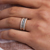 Rosecliff Nantucket Blue Topaz Stackable Ring in 14k Gold (December)